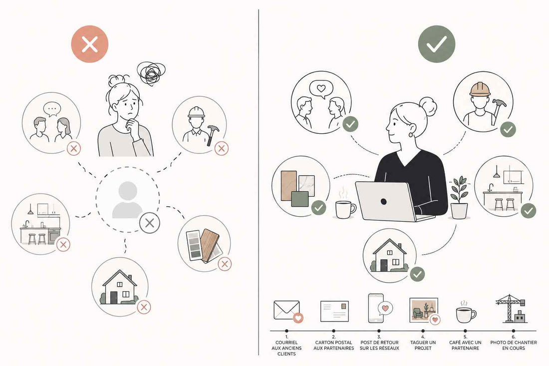 Tu as brisé ton réseau de références. 6 astuces pour le reconstruire