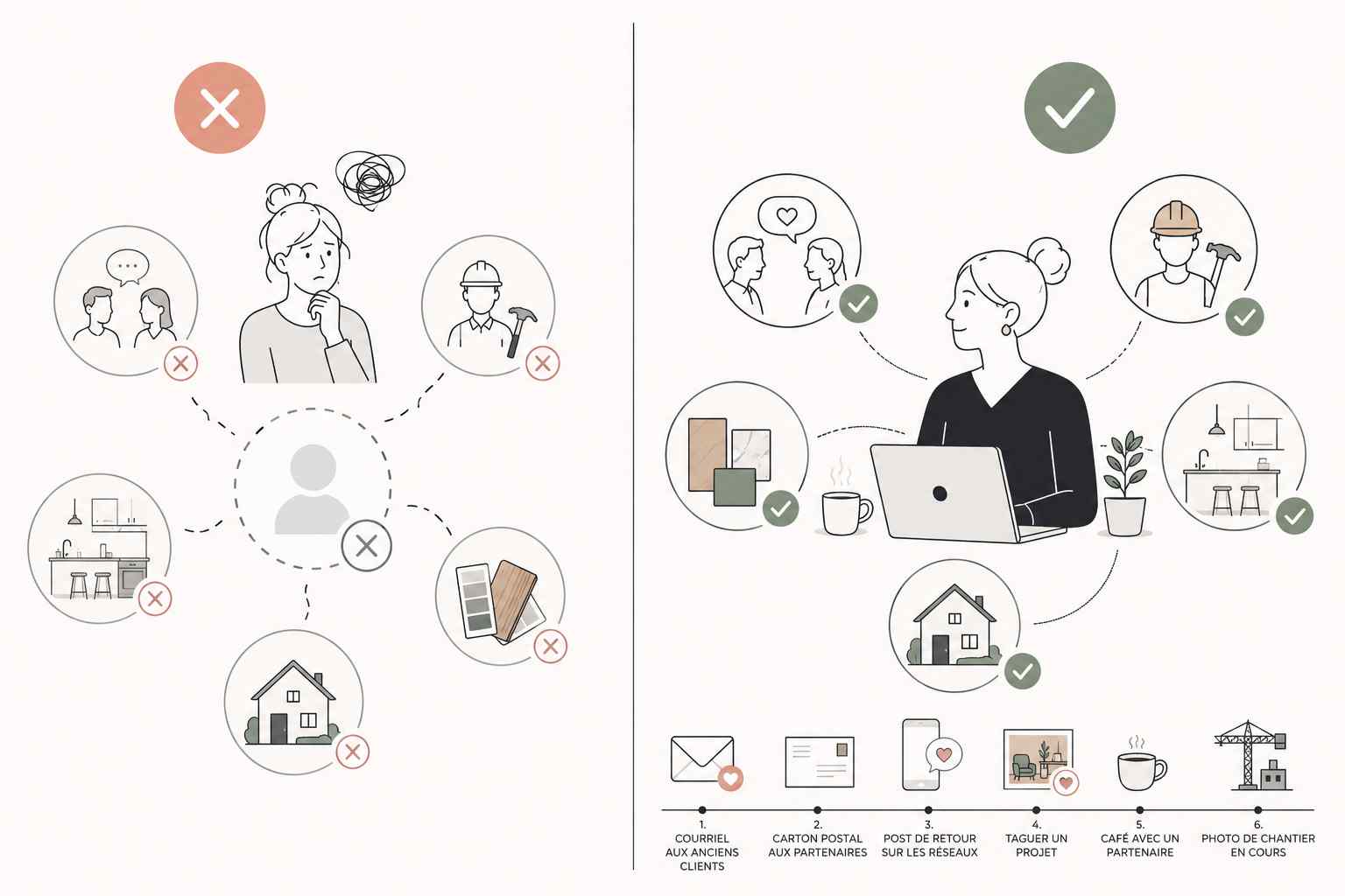 Tu as brisé ton réseau de références. 6 astuces pour le reconstruire